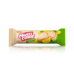 Sausainiai  Multicake  su citrinų kremo skonio įdaru (30%), 180g