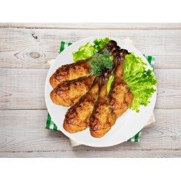 Keptos viščiukų broilerių blauzdelės