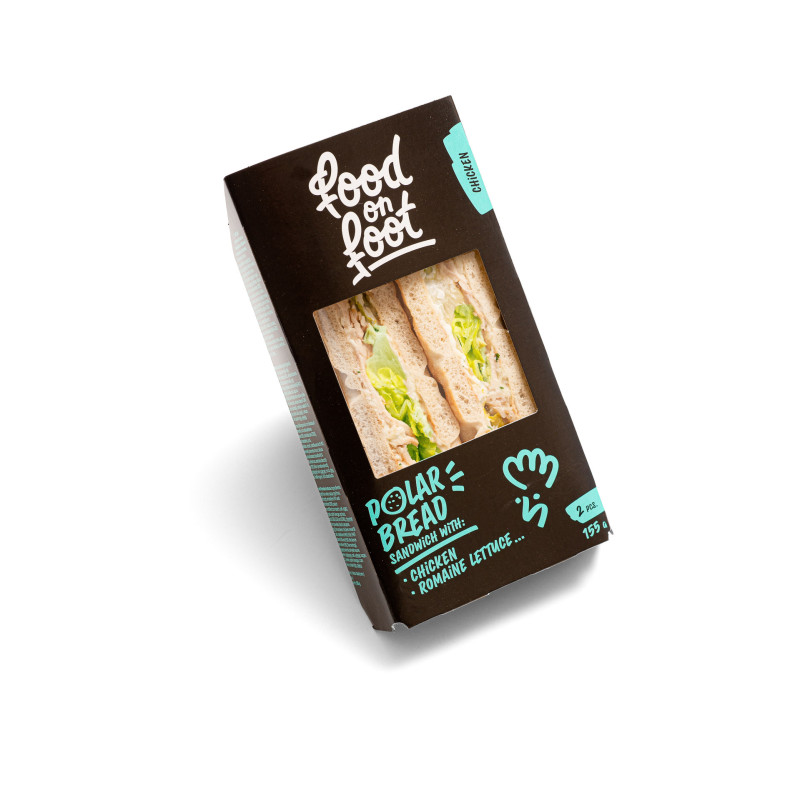 Sumuštinis  Special  155g poliarinės duonos su su vištiena ir romaninėmis salotomis