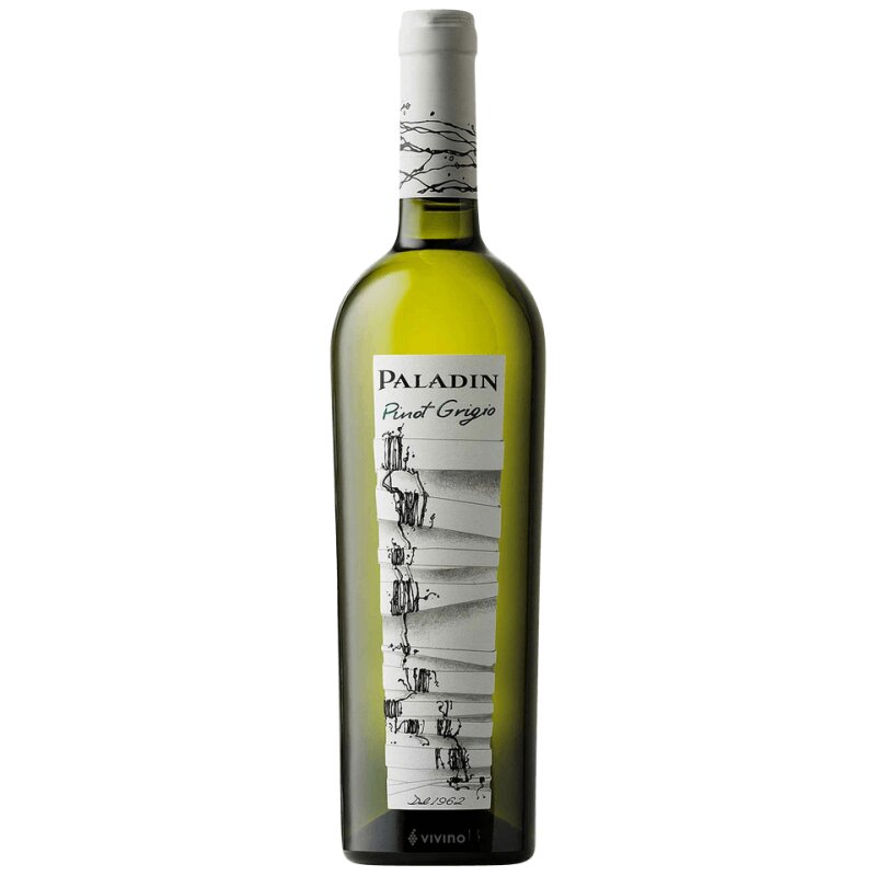 Baltas sausas vynas  Casa Paladin Pinot Grigio (12,5%), 750 ml