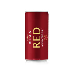 Gazuotas vaisių vyno gėrimas  Bosca Red, saldus (8,5%), 200 ml