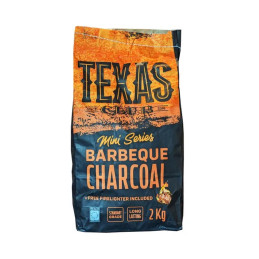 Natūralaus kietmedžio anglys  Texas Club , 2kg