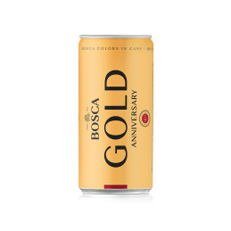 Gazuotas vaisių vyno gėrimas  Bosca GOLD, saldus (8,5%), 200 ml