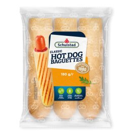 Klasikinės dešrainių bandelės 180g,  Vilniaus duona