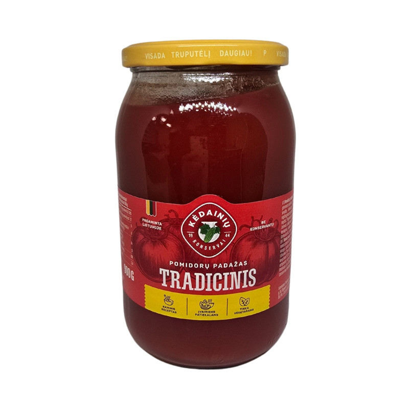 Pomidorų padažas ''Tradicinis'' Kėdainių 900g