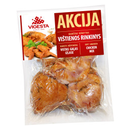 Karštai rūkytas vištienos rinkinys Vigesta I rūšis