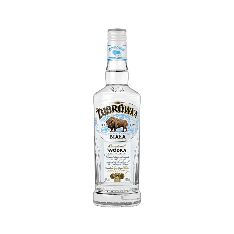 Degtinė  Zubrowka  (40%), 500 ml