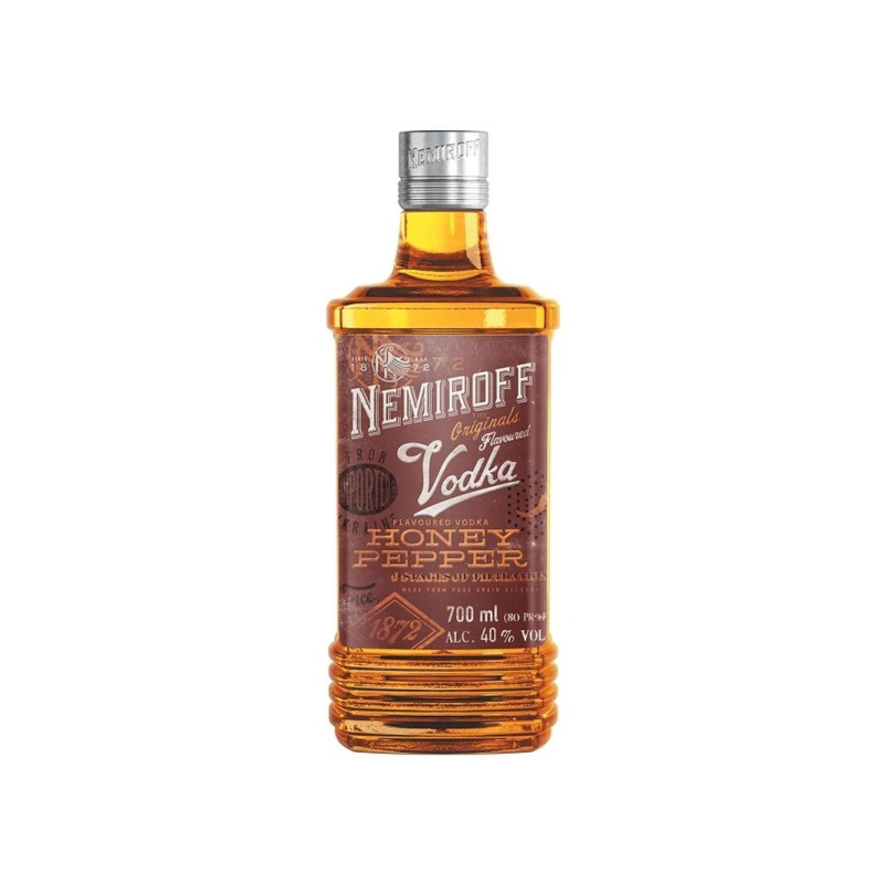 Degtinė  Nemiroff Honey Pepper (40%), 700 ml