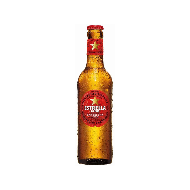Šviesus alus  Estrella  (4.6%), 330 ml