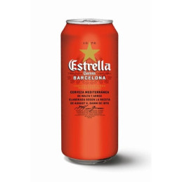 Šviesus alus  Estrella  (4.6%), 500 ml