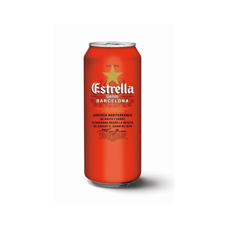 Šviesus alus  Estrella  (4.6%), 500 ml