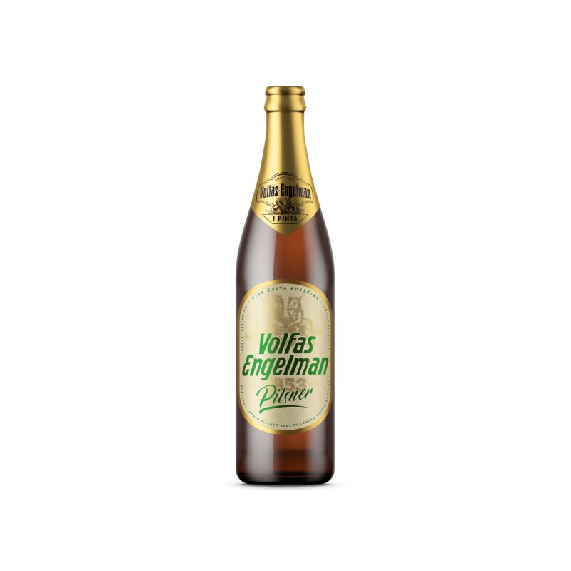 Alus Volfas Engelman Pilsner (4.7%), 568 ml