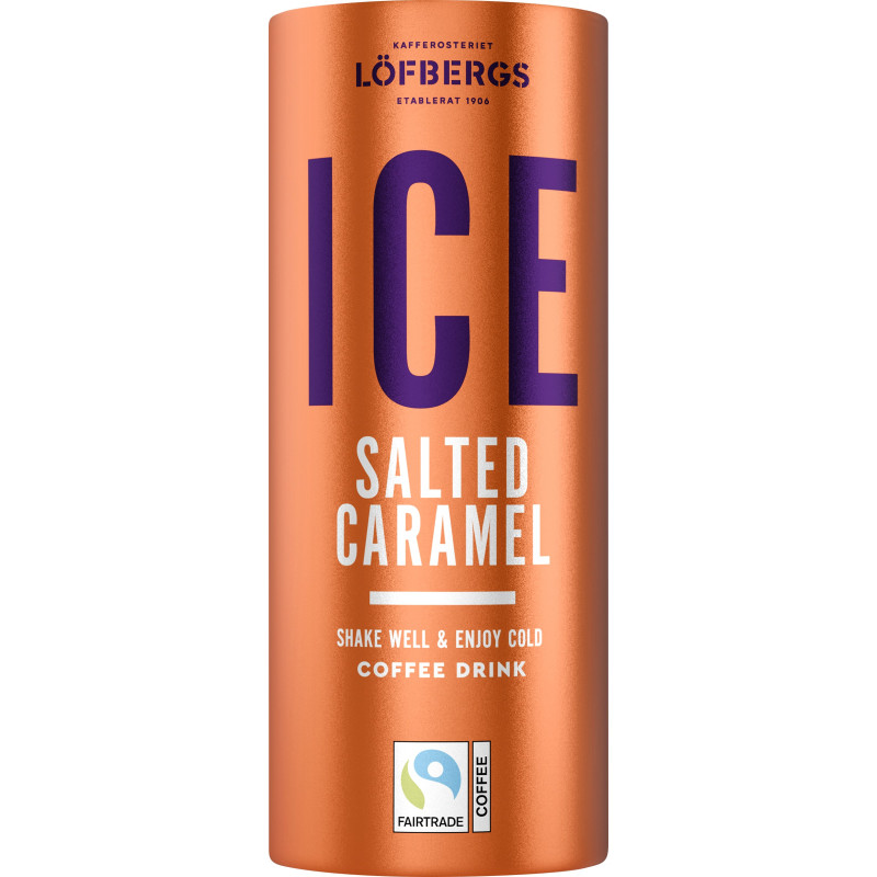 Kavos gėrimas su pienu Lofbergs  230ml ICE Sūdytos karamelės skonio