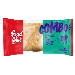 Sumuštinis COMBO 265g su kumpiu ir čederio sūriu