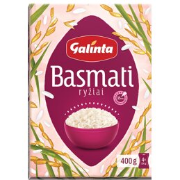 Ryžiai Galinta  4*100g Basmati, dėžutėje