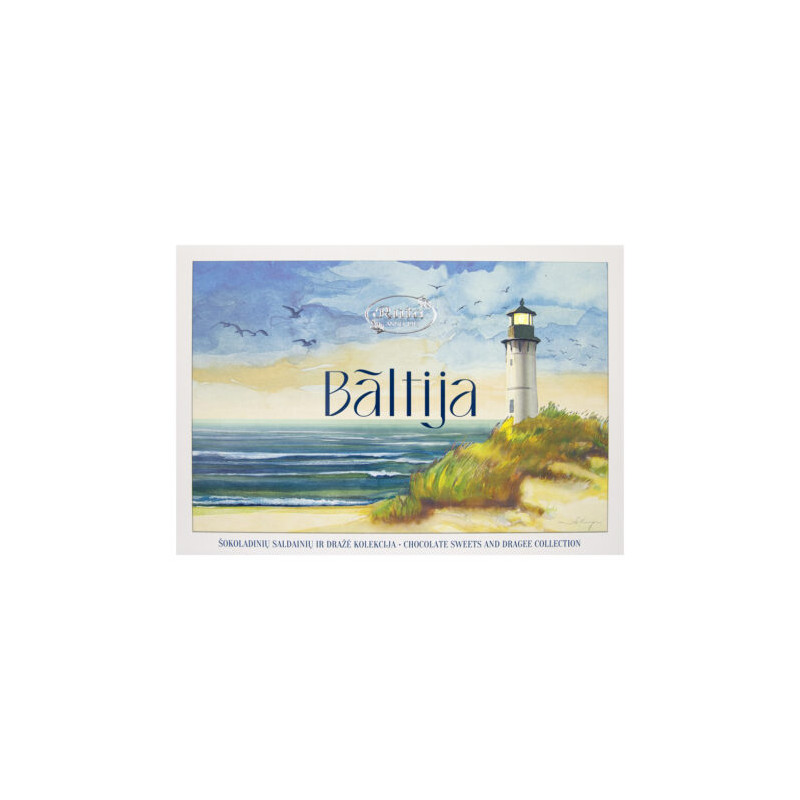 Šokoladinių saldainių ir dražė rinkinys  Baltija ,400g