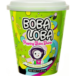 Gėrimas Boba Loba  350ml melionų skonio su burbuliukais