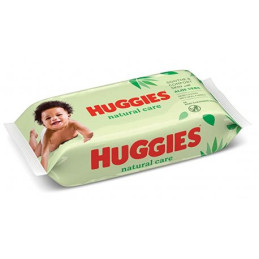Drėgnos servetėlės Huggies 56vnt Natural Care