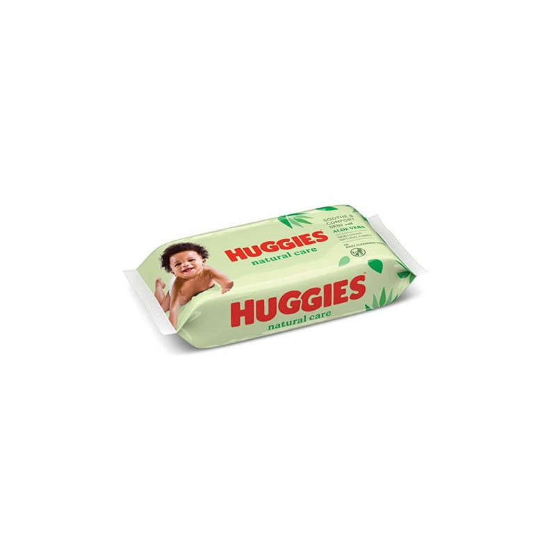 Drėgnos servetėlės Huggies 56vnt Natural Care