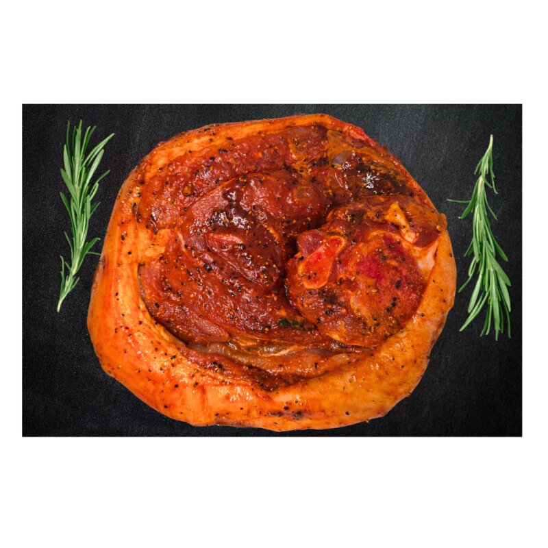 Marinuota kiaulienos karka su kaulu