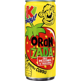 Gazuotas gėrimas Kubuš 250ml žemuogių ir braškių skonio