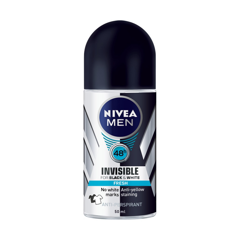 Rutulinis dezodorantas vyrams  Nivea Black&White fresh 50ml