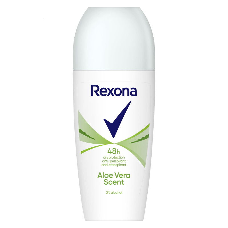 Moteriškas rutulinis antiperspirantas REXONA ALOE VERA 50ml