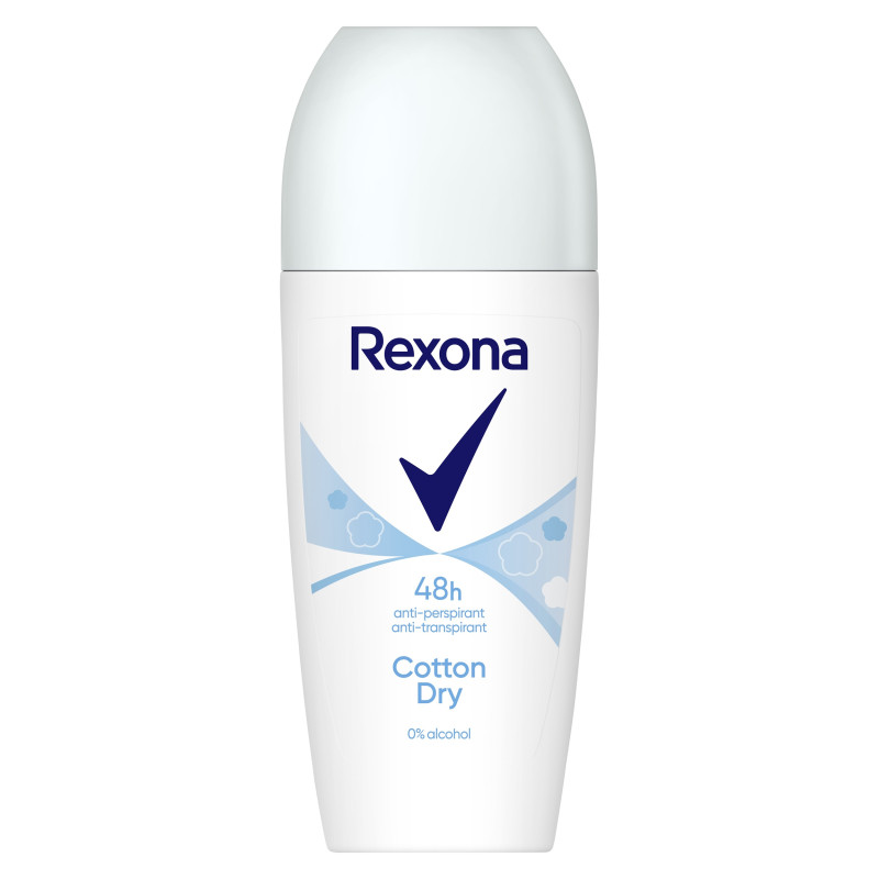 Antiperspirantas Rexona Cotton Dry 50ml,moterims