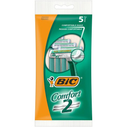 Vienkartiniai skustuvai  BIC  Comfort 2 5vnt