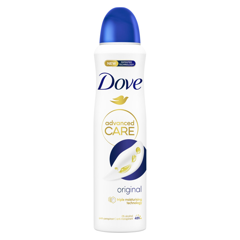 Purškiamas antiperspirantas moterims  DOVE  advanced care 150ml