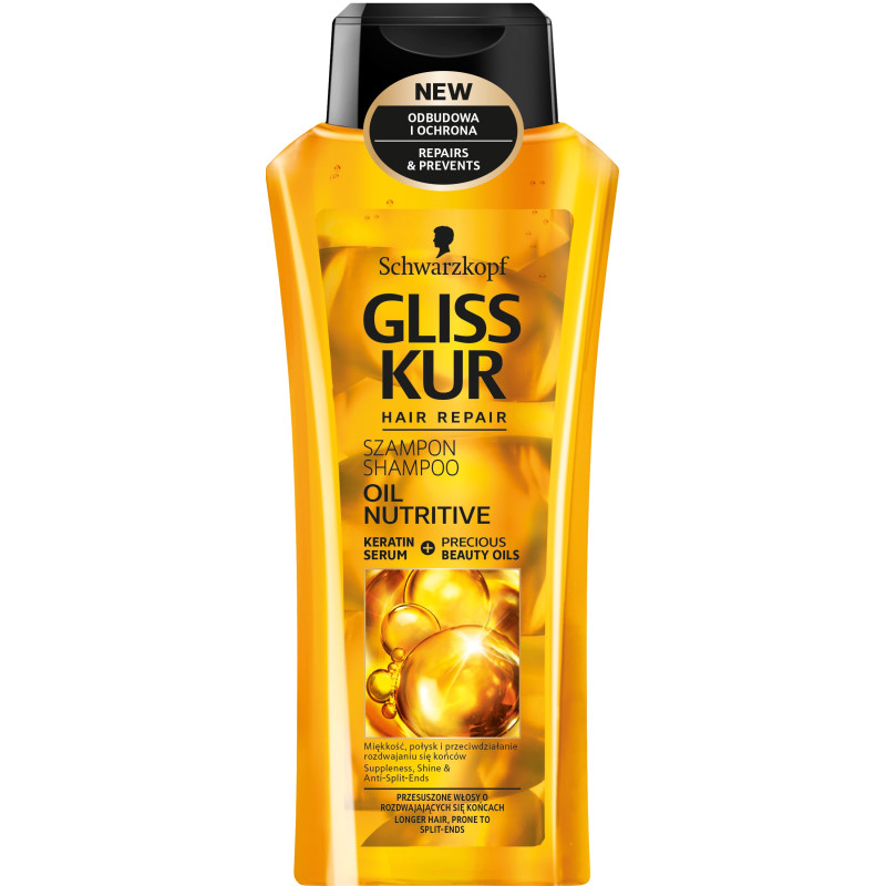Šampūnas Gliss Kur Oil Nutritive 400ml