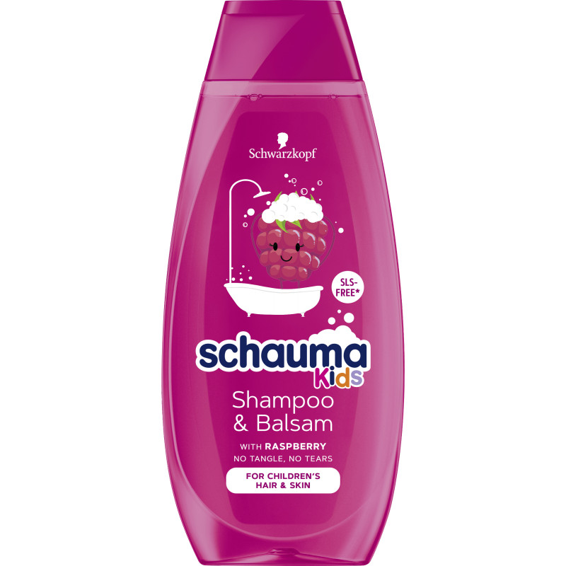 Šampūnas ir balzamas  Schauma  kids 400ml
