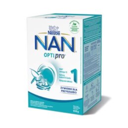 Pradinio maitininimo kūdikių  Pieno mišinys  NAN Optipro 1 650g  nuo gimimo