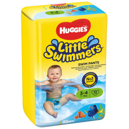 Plaukiojimo kelnaitės  Huggies LittleSwimmers  12vnt