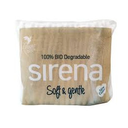 Kosmetiniai vatos pagaliukai  Sirena  Bio 100vnt