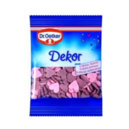Tortų pabarstukai širdelės Dr.Oetker 10g
