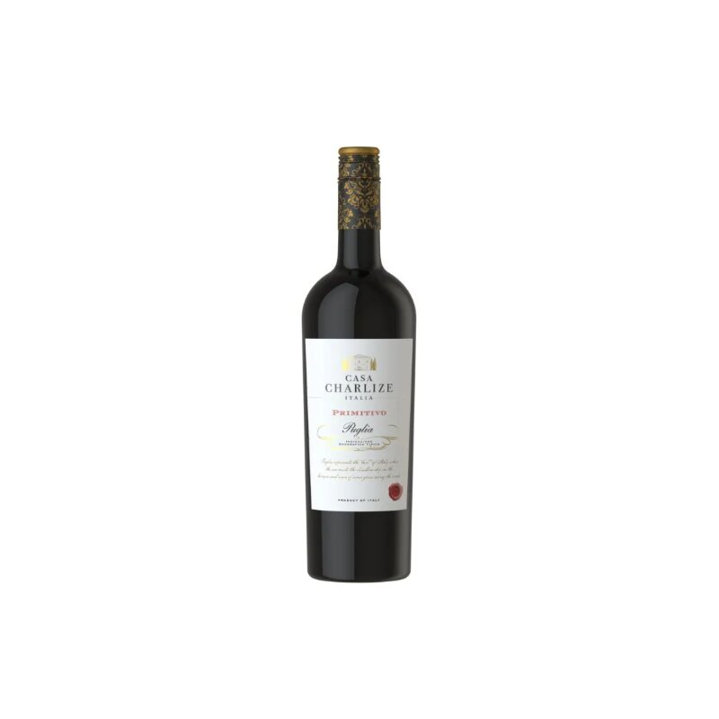 Vynas C'CHARLIZE PRIMITIVO PUGLIA IGT raudonasis pusiau sausas (13,5%), 750 ml