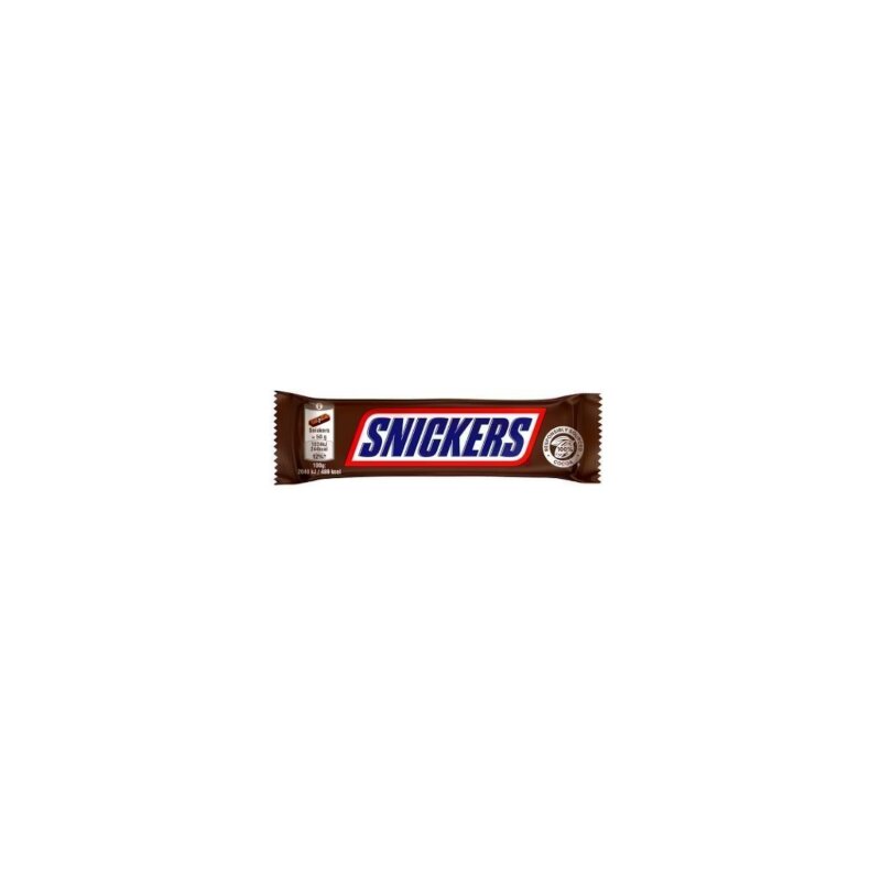 Šokoladinis batonėlis SNICKERS 50g