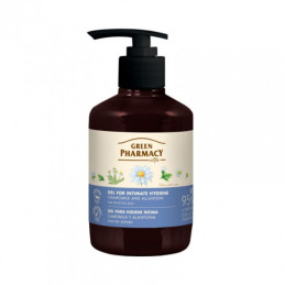 Intymios higienos pienelis GREEN PHARMACY su ramunėlėmis 370ml