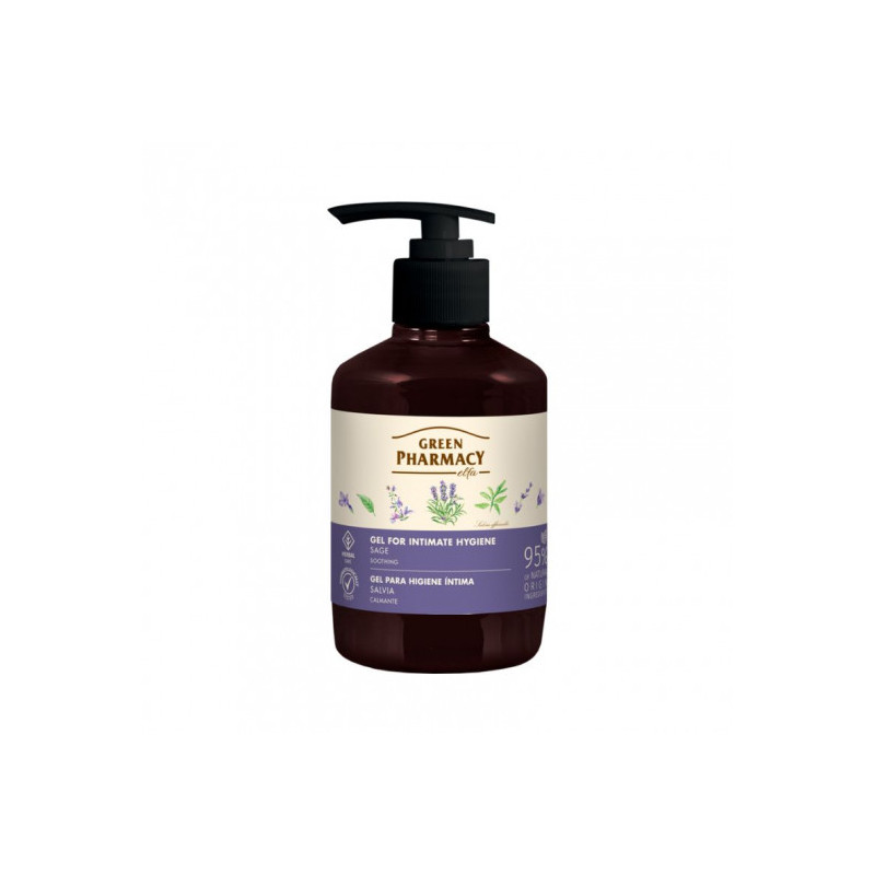 Švelnus intymios higienos muilas  GREEN PHARMACY  370ml Šalavijas