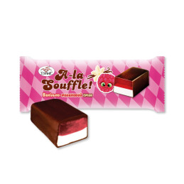 Aviečių skonio saldainiai A-la souffle