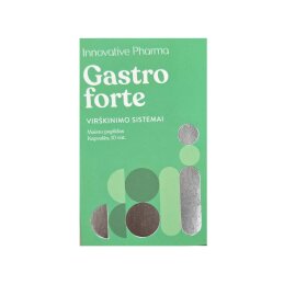 Kapsulės  Gastro Forte 10vnt, 5,7g