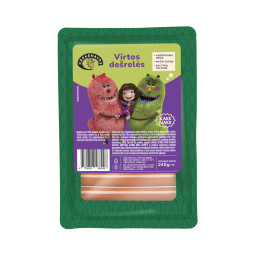 Virtos  KAKĖ MAKĖ  dešrelės 240g Krekenava
