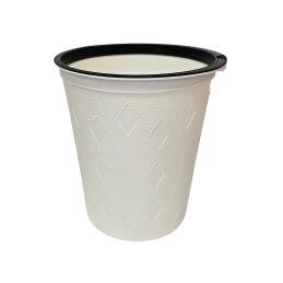 Šiukšliadėžė apvali be dangčio 038436