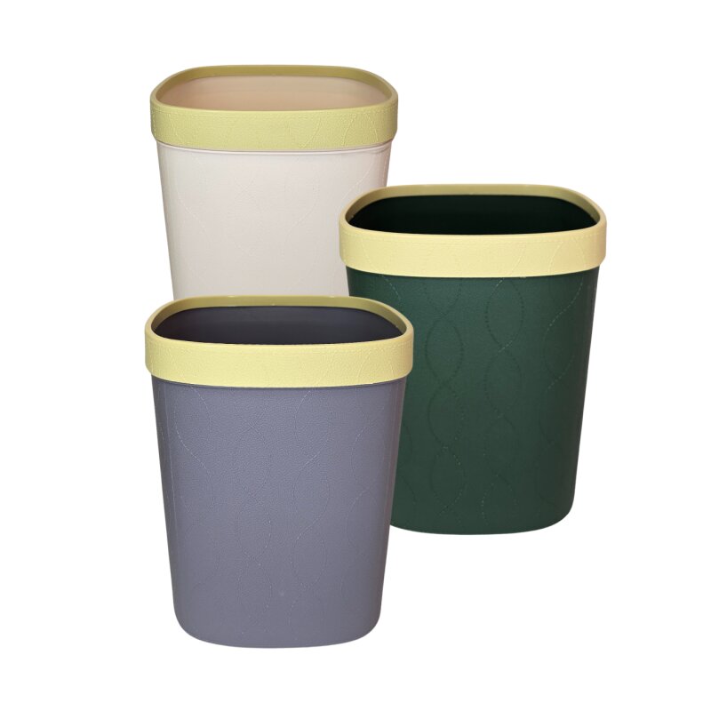 Šiukšliadėžė be dangčio 062357 24.5*24.5cm