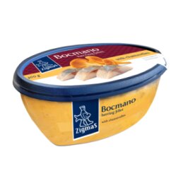 Silkių filė  Bocmano Zigmas padaže su voveraitėmis 300g