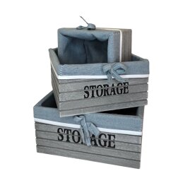 Medinė dėžutė daiktams 1 vnt.