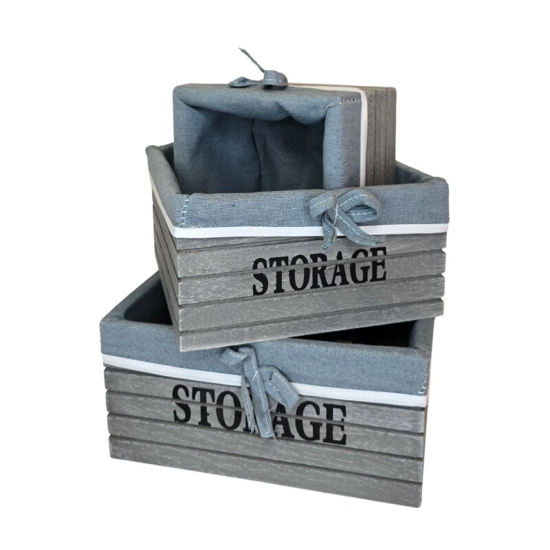 Medinė dėžutės daiktams 1 vnt.