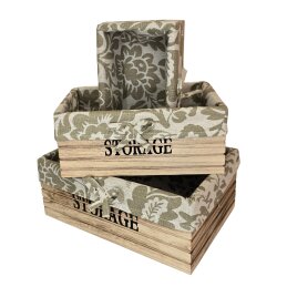 Medinė dėžutė daiktams 1 vnt.