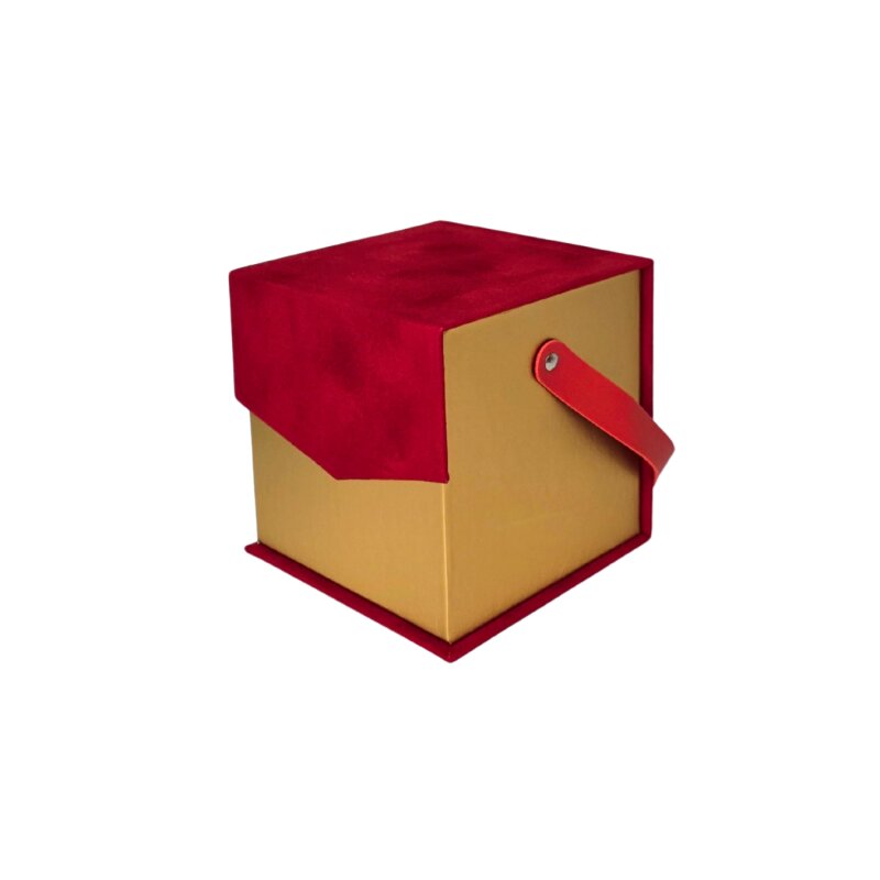 Dovanų dėžutė veliūrinė 1 vnt.